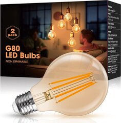 Светодиодные лампы Fulighture E27 (2шт) цена и информация | Лампочки | kaup24.ee