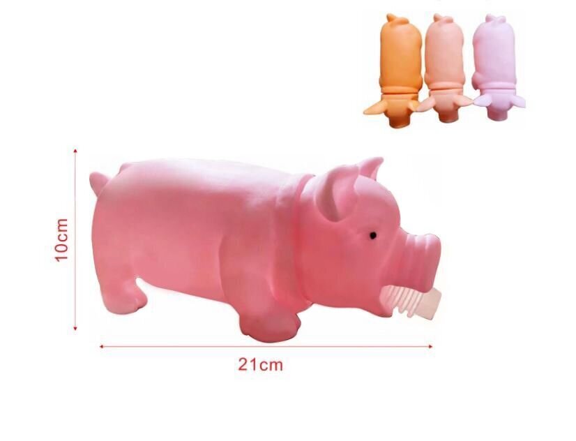 Koera mänguasi Piggy, 21 cm цена и информация | Mänguasjad koertele | kaup24.ee