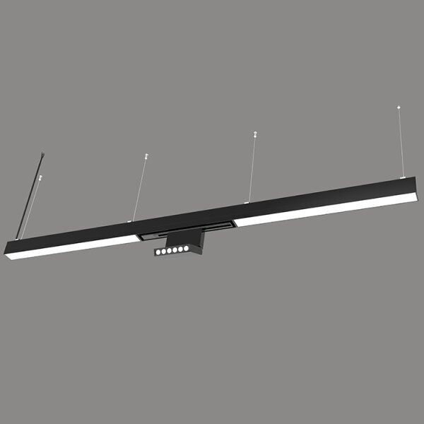 LED magnetiline lineaarne rööbastee tuli 40W, 3000K - soe valge, 4000lm hind ja info | Siinivalgustid ja siinid | kaup24.ee