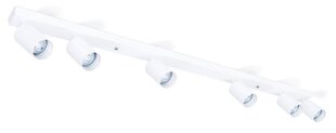 LED-pinnapealne halogeenvalgusti Viki L x6, valge цена и информация | Потолочные светильники | kaup24.ee