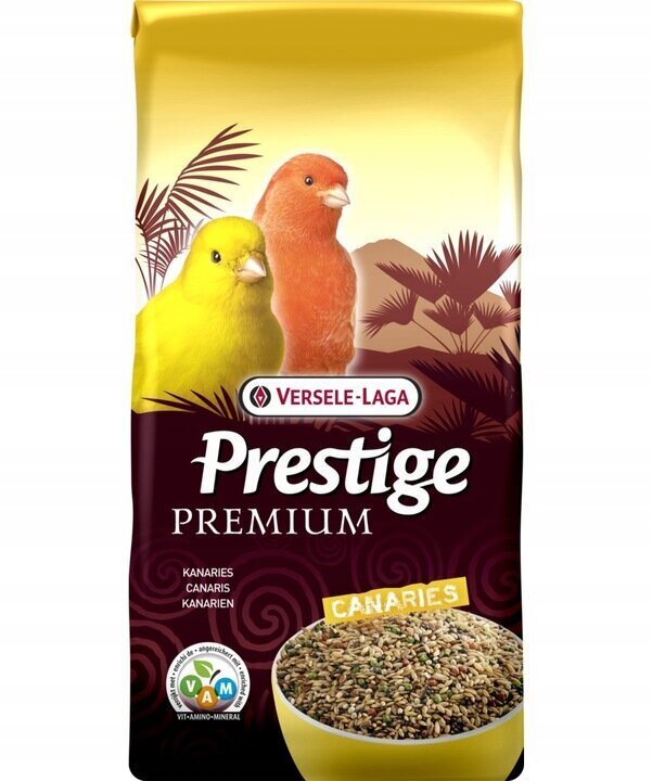 Toit kanaarilindudele Versele-Laga Canaries Premium, 20 kg hind ja info | Linnutoidud | kaup24.ee