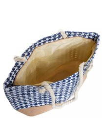 Очень большая летняя пляжная сумка в ломаную клетку цена и информация | Женские сумки | kaup24.ee