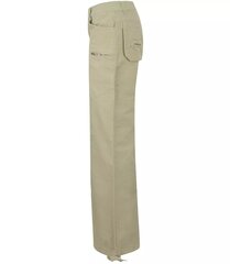 Женские брюки из ткани светло-бежевого цвета цена и информация | Штаны женские | kaup24.ee