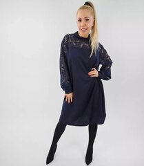 Kleit naistele 13811, sinine цена и информация | Платья | kaup24.ee