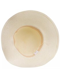 Женская соломенная шляпа из рафии с классическим ремешком цена и информация | Женские шапки | kaup24.ee