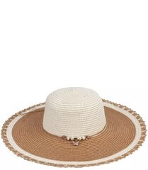 Õlgkübar naistele, pruun hind ja info | Naiste mütsid ja peapaelad | kaup24.ee