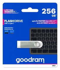 Goodram Pendrive UNO3 256GB USB 3.2 цена и информация | GoodRam Накопители данных | kaup24.ee