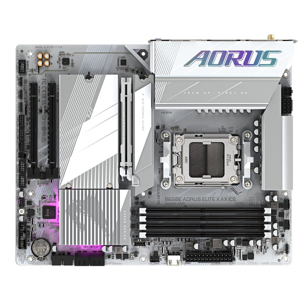 Gigabyte B650E Aorus Elite X AX Ice цена и информация | Emaplaadid | kaup24.ee