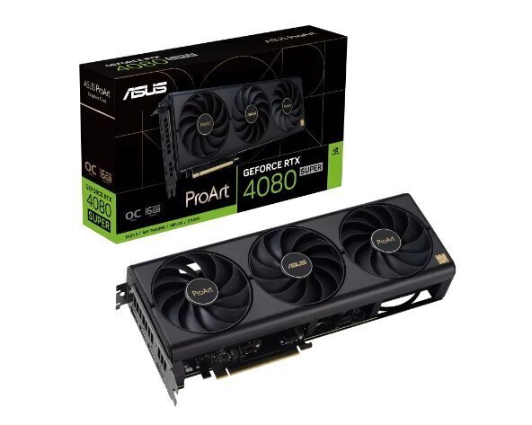 Asus ProArt GeForce RTX 4080 Super OC Edition (PROART-RTX4080S-O16G) цена и информация | Videokaardid (GPU) | kaup24.ee