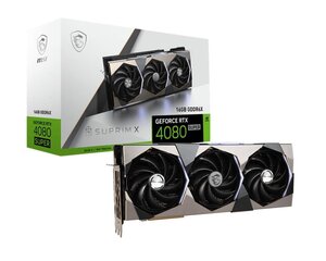 MSI GeForce RTX 4080 Super Suprim X (RTX4080SUP16GBSUPRMX) hind ja info | Videokaardid (GPU) | kaup24.ee