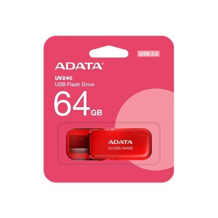 Adata UV240 64GB USB 2.0 цена и информация | Mälupulgad | kaup24.ee