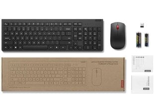 Lenovo Essential Wireless Combo Keyboard & Mouse Gen2 4X31N50746 цена и информация | Клавиатуры | kaup24.ee