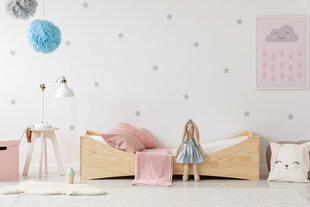 Кровать Jeremy, 90х200 см, цвета дуба цена и информация | Детские кровати | kaup24.ee