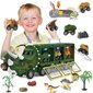Autokomplekt Deenodi Dinosaurs, 17 tk hind ja info | Poiste mänguasjad | kaup24.ee
