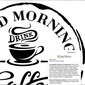 Interjööri kleebis Good Morning Drink Coffee hind ja info | Seinakleebised | kaup24.ee