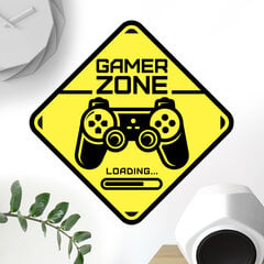 Наклейка на стену Gamer Zone цена и информация | Декоративные наклейки | kaup24.ee