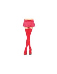 LEG AVENUE NYLON THIGH HIGHS RED цена и информация | Сексуальное женское белье | kaup24.ee