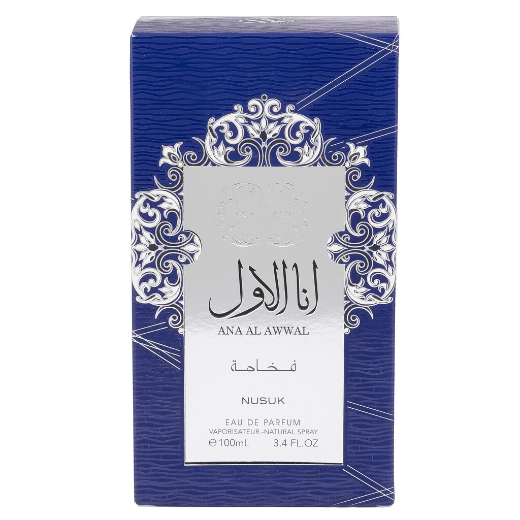 Lõhnavesi Nusuk Ana Al Awwal Blue EDP meestele, 100 ml цена и информация | Meeste parfüümid | kaup24.ee