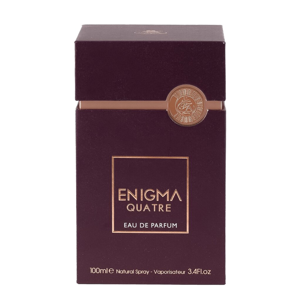 Lõhnavesi Fragrance World Enigma Quatre EDP naistele, 100 ml hind ja info | Naiste parfüümid | kaup24.ee