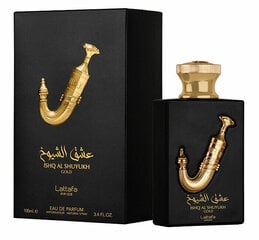 Lõhnavesi Lattafa Ishq Al Shuyukh Gold EDP naistele/meestele, 100 ml цена и информация | Женские духи | kaup24.ee