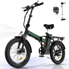 Электровелосипед Hitway BK11, 20", черный, 250 Вт, 11,2 Ач цена и информация | Электровелосипеды | kaup24.ee