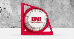 Измеритель углов BMI 100x100 мм цена и информация | Механические инструменты | kaup24.ee