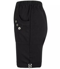 Lühikesed püksid naistele 12685-J, must hind ja info | Naiste lühikesed püksid | kaup24.ee