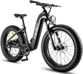 Электровелосипед Fafrees F26 CarbonX, 26", черный, 1000 Вт, 22,5 Ач цена и информация | Электровелосипеды | kaup24.ee