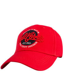 Nokamüts California, punane hind ja info | Naiste mütsid ja peapaelad | kaup24.ee