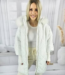 Куртка для женщин, белая цена и информация | Женские куртки | kaup24.ee