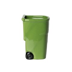 Керамическая чашка в форме мусорного бака, зеленая цена и информация | Оригинальные кружки | kaup24.ee