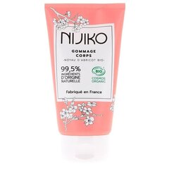 Nijiko organic body scrub - aprikoosi kehakoorija, 150ml цена и информация | Скраб | kaup24.ee