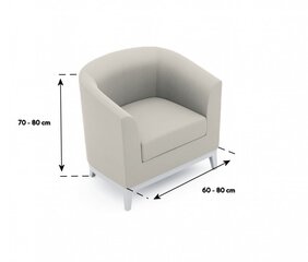 Ga.i.Co toolikate Superior 60 - 80 cm, hall цена и информация | Чехлы для мебели | kaup24.ee