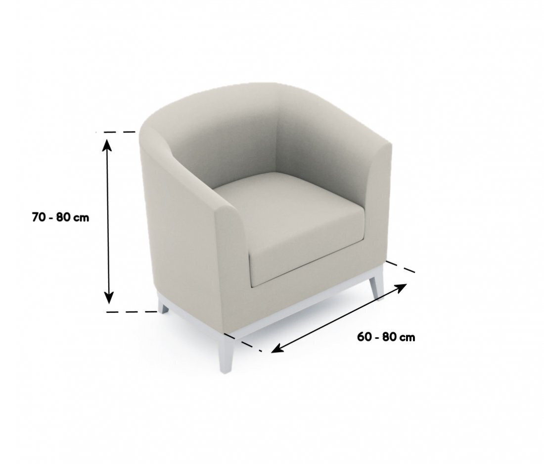 Ga.i.Co toolikate Superior 60 - 80 cm, hall hind ja info | Mööblikatted | kaup24.ee