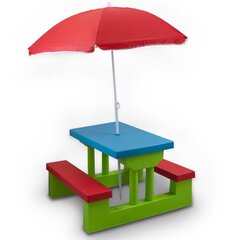 Laste pink vihmavarjuga hind ja info | Aiamööbli komplektid | kaup24.ee