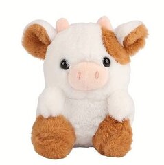 Pehme pluusist lehm, pruun, 20cm hind ja info | Pehmed mänguasjad | kaup24.ee