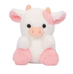 Мягкая плюшевая корова, 20 см, розовая цена и информация | Мягкие игрушки | kaup24.ee