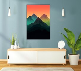Картина Evening in the Mountains цена и информация | Картины, живопись | kaup24.ee