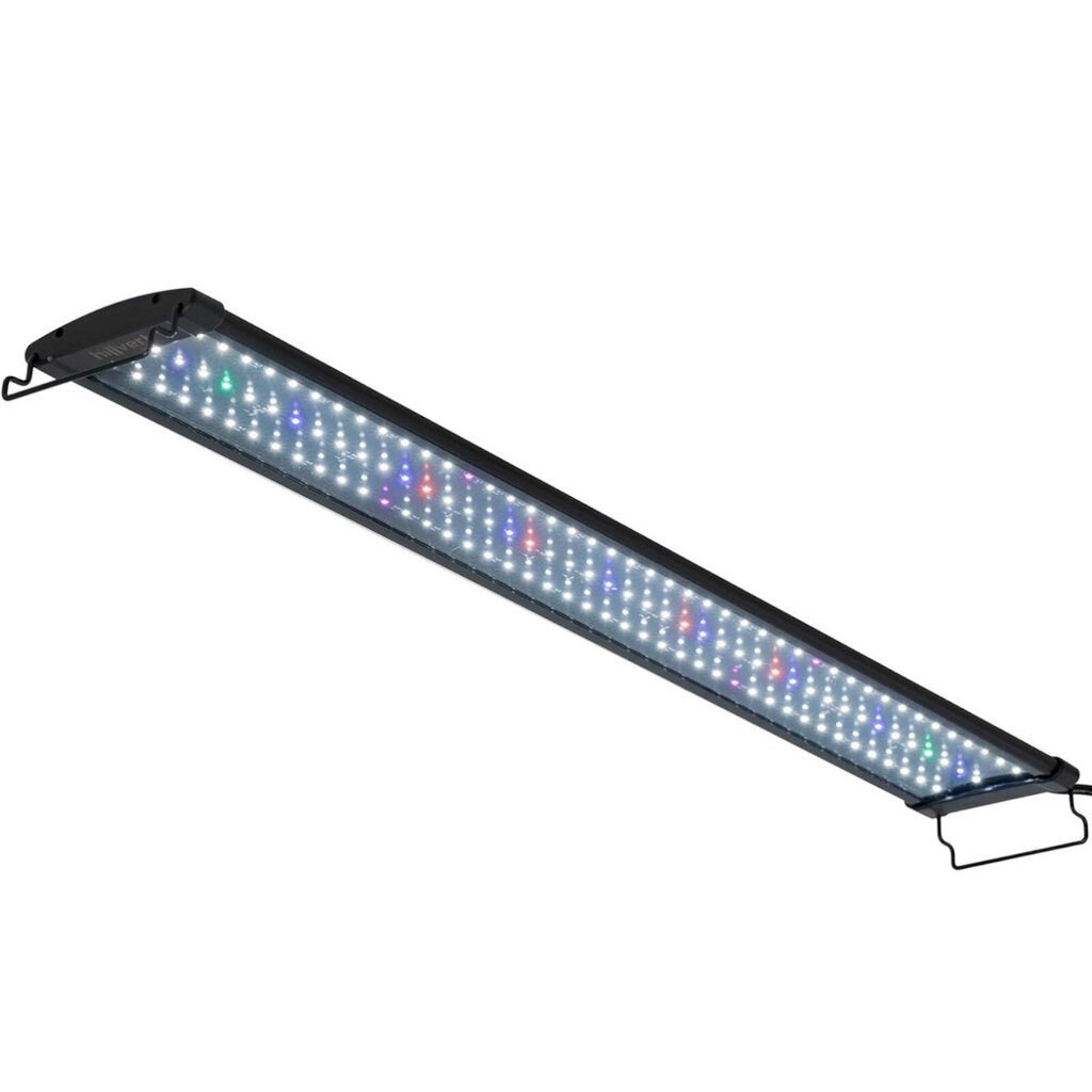 LED valgustuslamp taimekasvatuseks akvaariumi täisspekter 129 dioodi 90 cm 25 W цена и информация | Nutipotid ja taimelambid | kaup24.ee