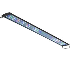 LED valgustuslamp taimekasvu akvaariumi täisspekter 156 dioodi 120 cm 30 W цена и информация | Проращиватели, лампы для растений | kaup24.ee