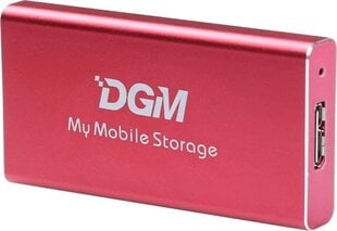 DGM My Mobile Storage MMS512RD hind ja info | Välised kõvakettad (SSD, HDD) | kaup24.ee