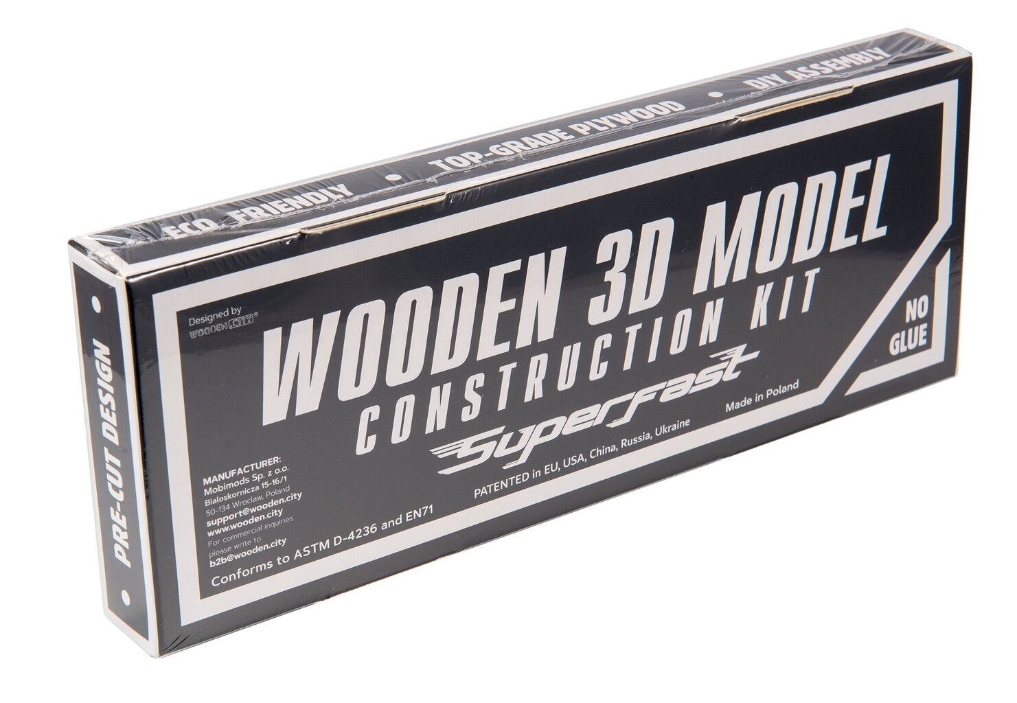Puitkonstruktor Wooden city Rally Car 4 Porsche 911, 113 tk hind ja info | Klotsid ja konstruktorid | kaup24.ee