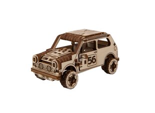 Puidust 3D mõistatused - Model Rally CAR1 (Mini Cooper) цена и информация | Конструкторы и кубики | kaup24.ee