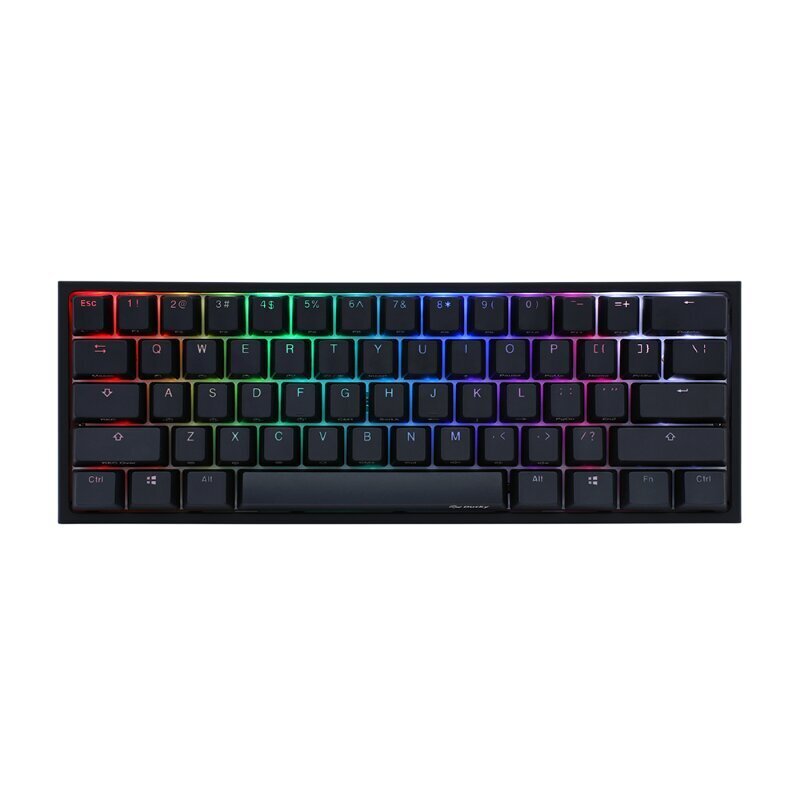 Ducky One 2 Mini MX-Blue RGB-LED DKON2061ST-CDEPDAZT1 hind ja info | Klaviatuurid | kaup24.ee