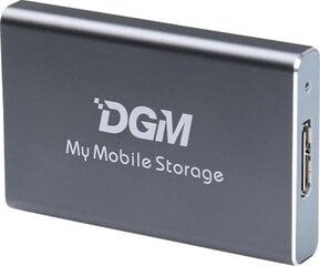 DGM My Mobile Storage MMS256SG hind ja info | Välised kõvakettad (SSD, HDD) | kaup24.ee