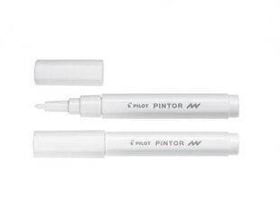 Маркер Pilot Pintor, белый цвет цена и информация | Канцелярские товары | kaup24.ee