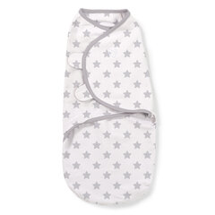 Mähkimistekk beebidele Summer Infant SwaddleMe Original Gray Star hind ja info | Mähkimislinad | kaup24.ee