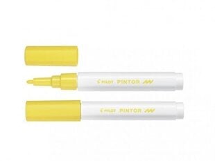 Маркер Pilot Pintor, желтый цвет цена и информация | Канцелярские товары | kaup24.ee