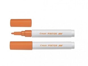 Маркер Pilot Pintor, оранжевый цвет цена и информация | Канцелярские товары | kaup24.ee