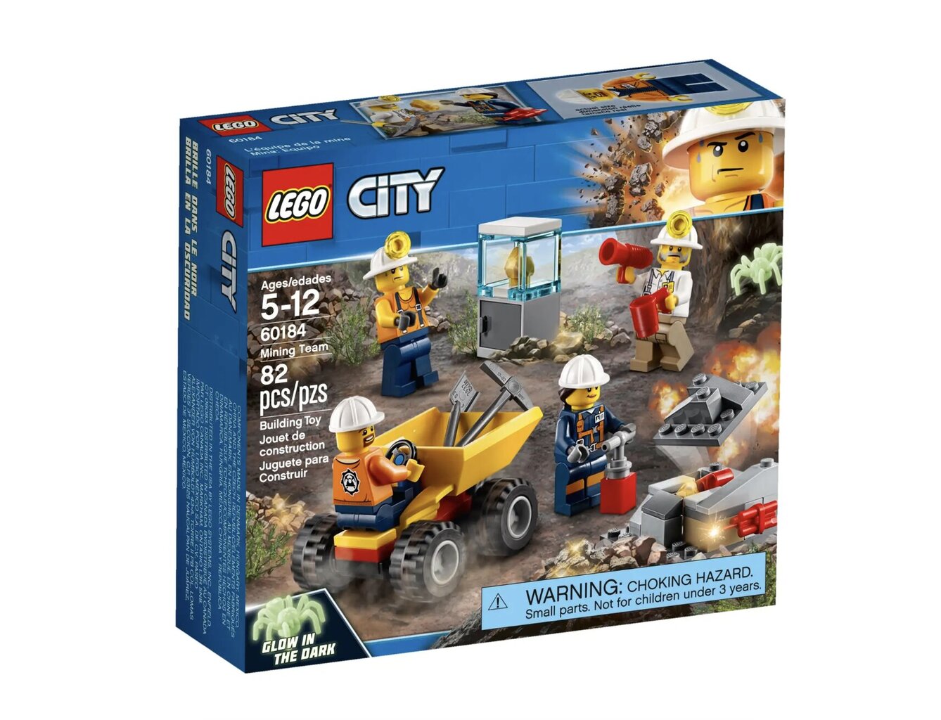 60184 LEGO® City Mining Mountain meeskond цена и информация | Klotsid ja konstruktorid | kaup24.ee